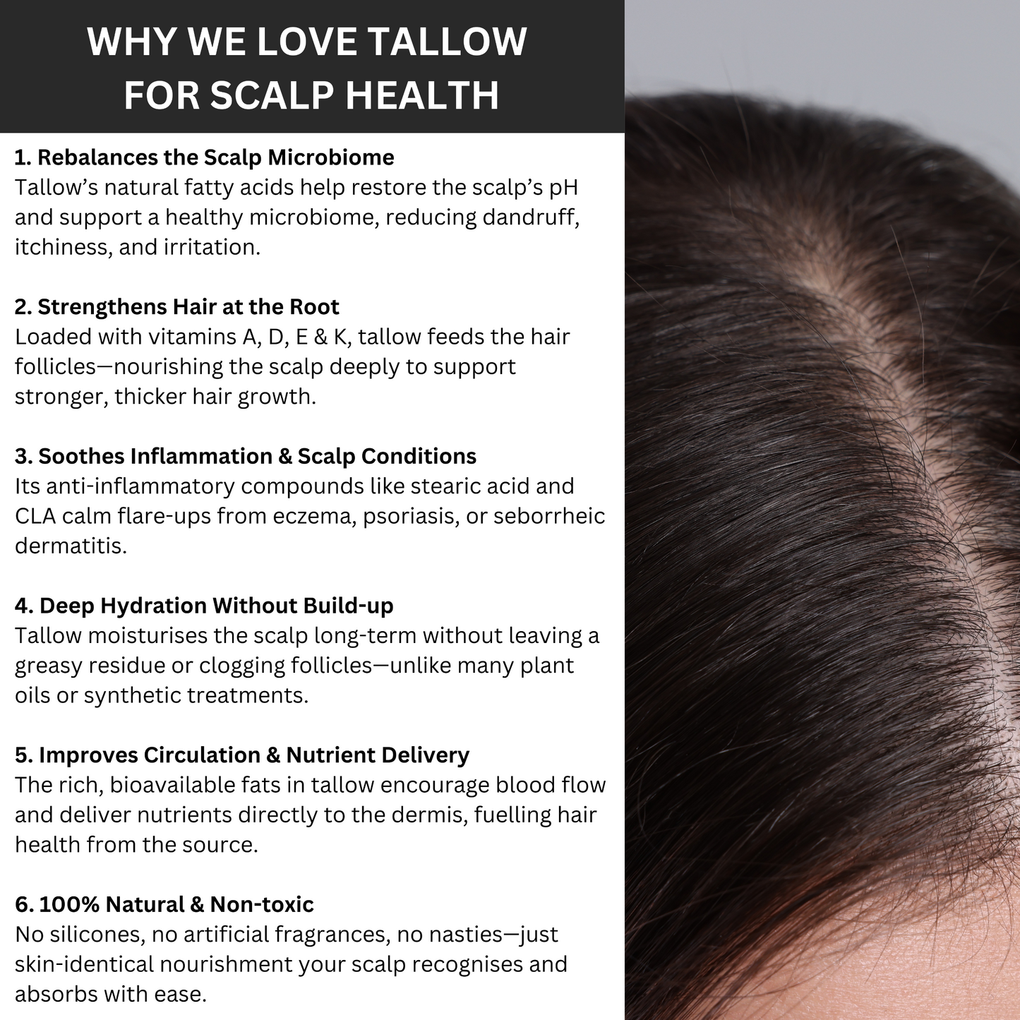 Clarifying & Balancing Scalp Mask 140g/215ml: 3 Month Supply Bundle (25% Off + Free Pure Tallow Glow 40g Jar)