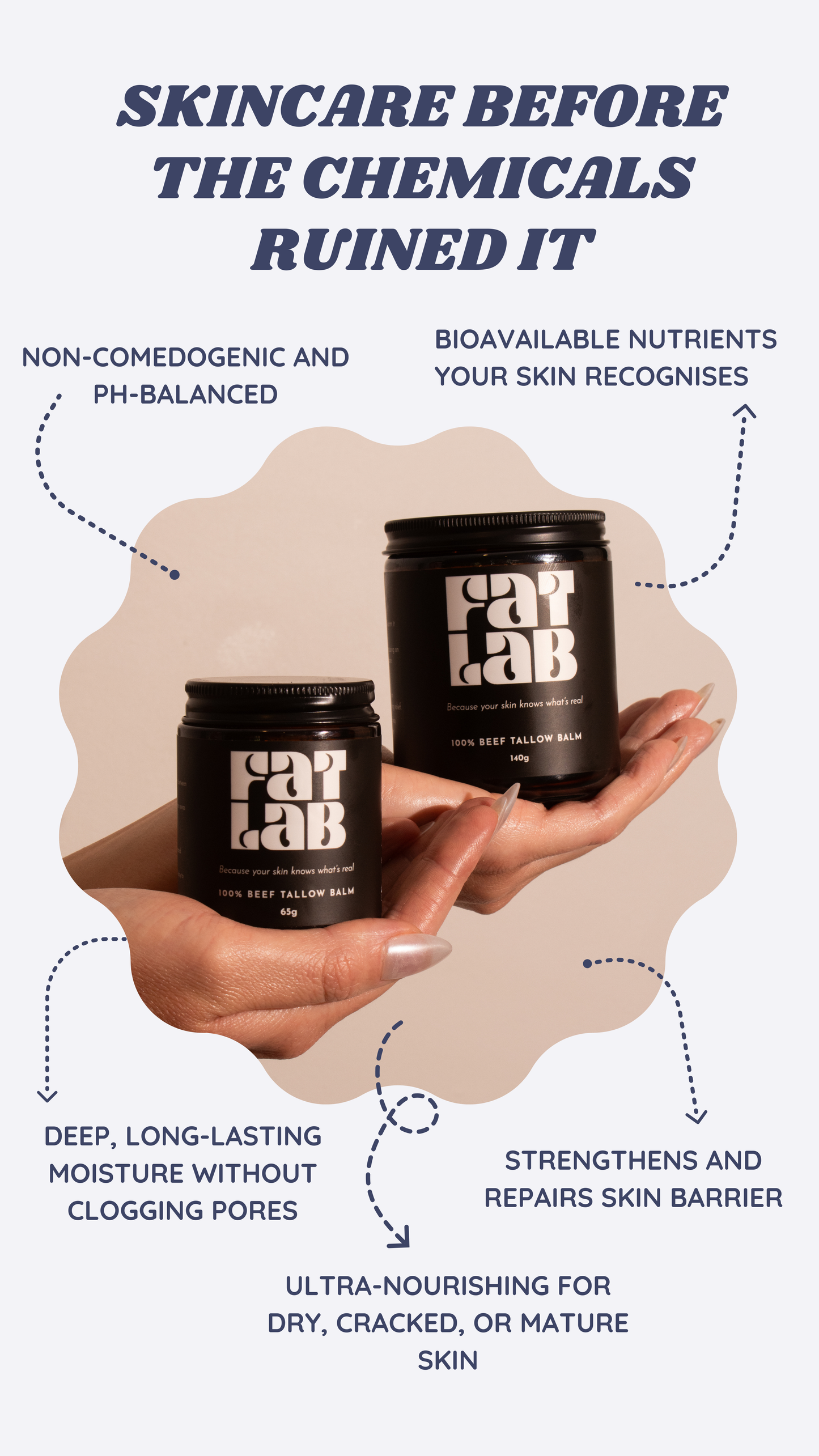 Pure Tallow Glow: 100% Beef Tallow Moisturiser
