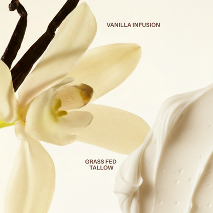 Vanilla Infused 100% Beef Tallow Moisturiser
