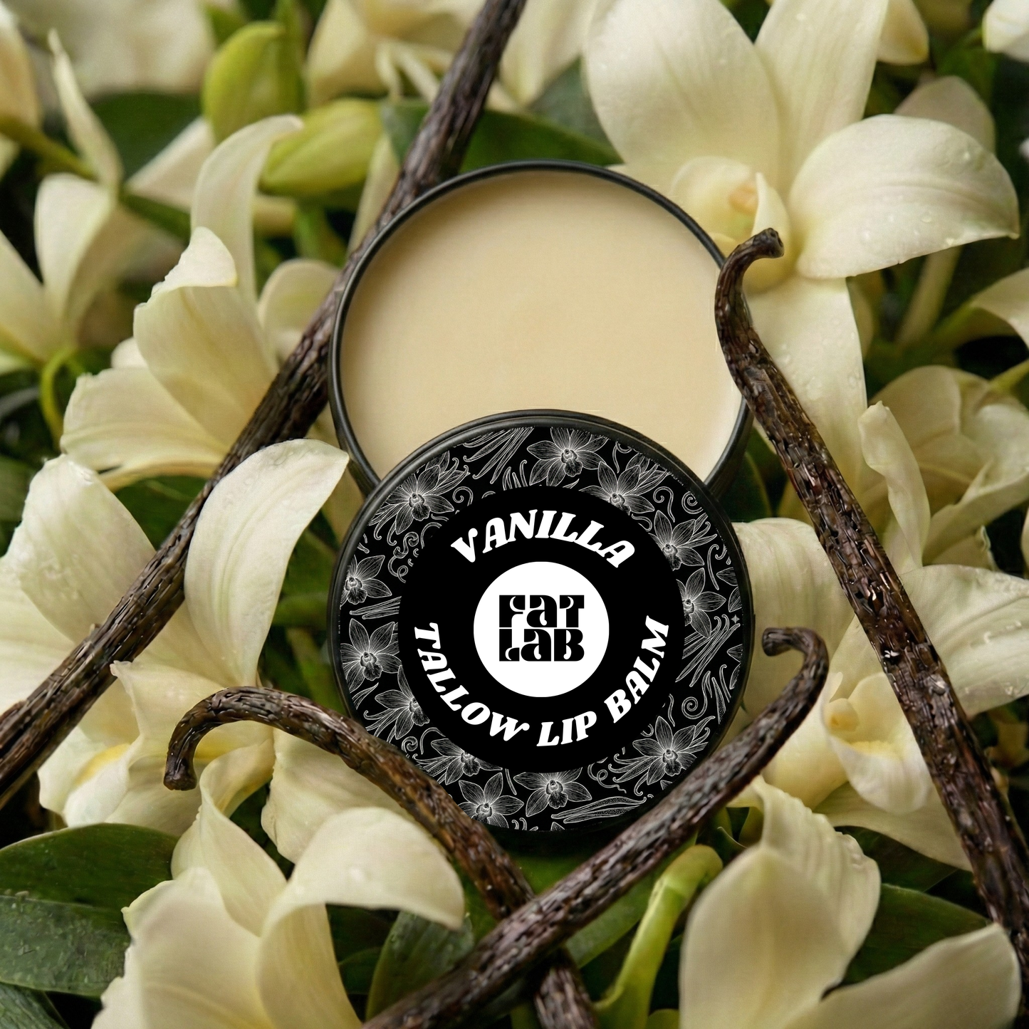 Vanilla Infused Tallow Lip Balm