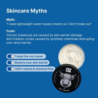 Pure Tallow Glow: 100% Beef Tallow Moisturiser