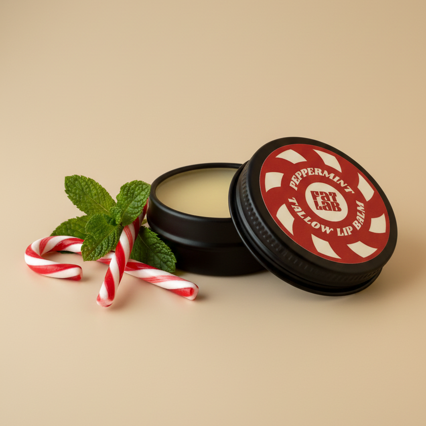 Limited Edition Peppermint Tallow Lip Balm